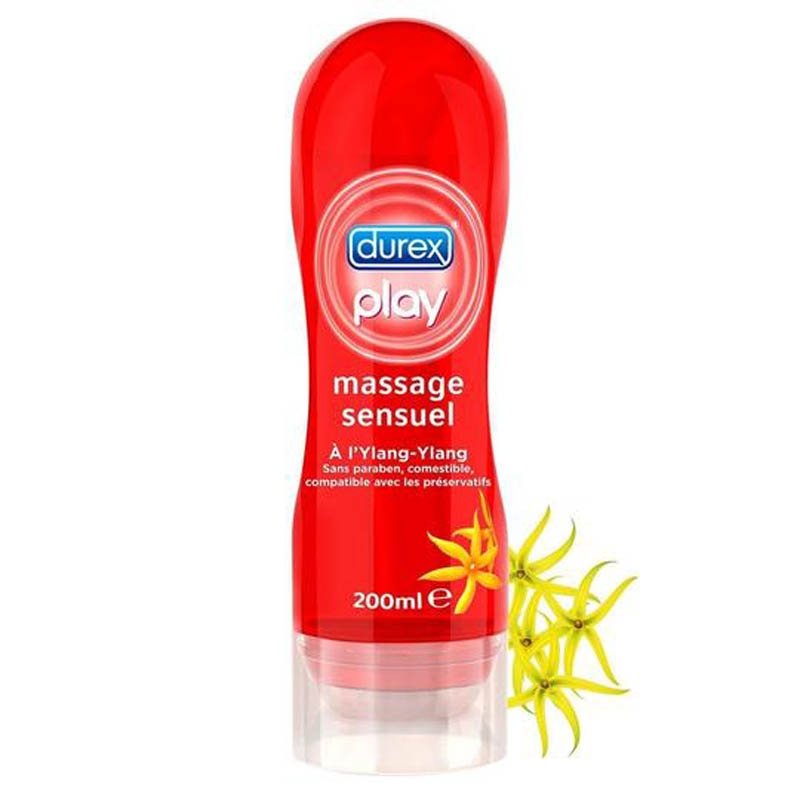 DUREX PLAY Gel de massage et lubrifiant sensuel flacon 200 ml